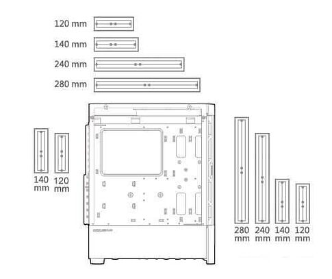 Корпус Cougar Airface RGB CGR-5ZD1W-AIR-RGB