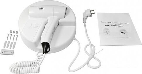 Сушилка для волос Puff 1202 (белый)