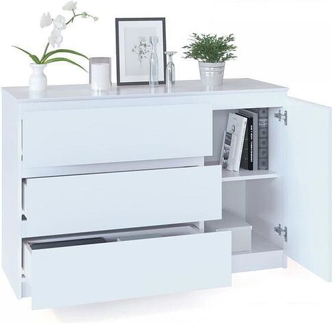 Комод Сокол Т-3Р (белый)