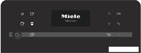 Эспрессо кофемашина Miele Miele Silence CM 5510 (серебристый)