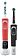 Комплект зубных щеток Oral-B Vitality Pro Cross Action + Vitality D100 Kids Star Wars (2 шт, черный/красный)