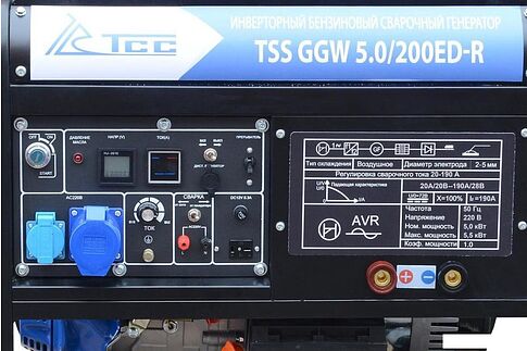 Бензиновый генератор ТСС GGW 5.0/200ED-R
