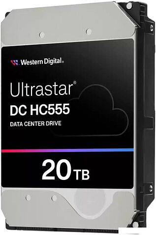 Жесткий диск WD Ultrastar DC HC555 20TB WUH722020CLE604