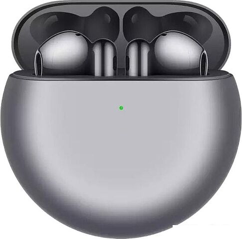 Наушники Huawei FreeBuds 4 (мерцающий серебристый)
