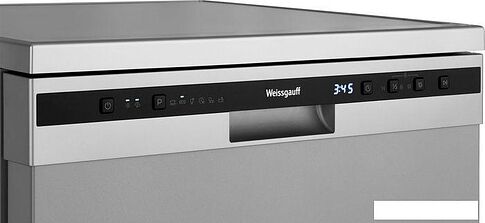 Отдельностоящая посудомоечная машина Weissgauff DW 6026 D Silver