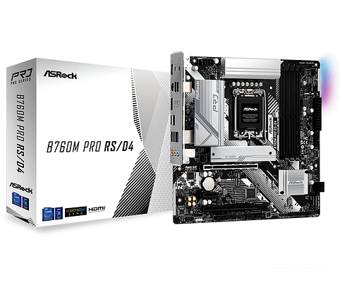Материнская плата ASRock B760M Pro RS/D4