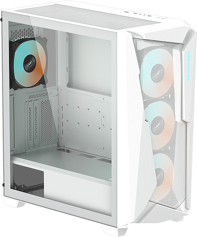 Корпус Gigabyte C301 Glass (белый)