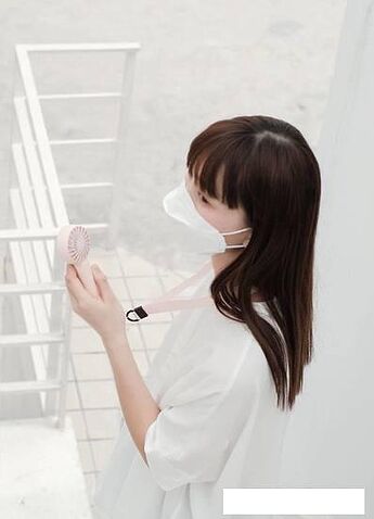 Вентилятор Solove Mini Handheld Fan F6 (розовый)