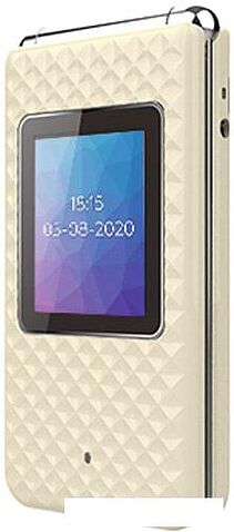 Смартфон BQ-Mobile BQ-2446 Dream Duo (бежевый)
