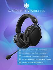 Наушники IO by Red Square Graphite 2 Wireless (черный)