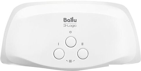 Проточный электрический водонагреватель кран+душ Ballu 3-Logic TS 3.5 кВт (кран+душ)