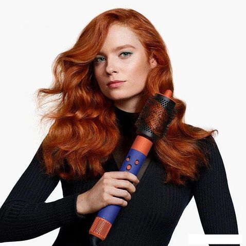 Фен-стайлер Dyson Airwrap Complete Long HS08 i.d. Diffuser (евровилка, синие румяна/топаз)