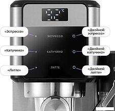 Рожковая кофеварка Kitfort KT-7617
