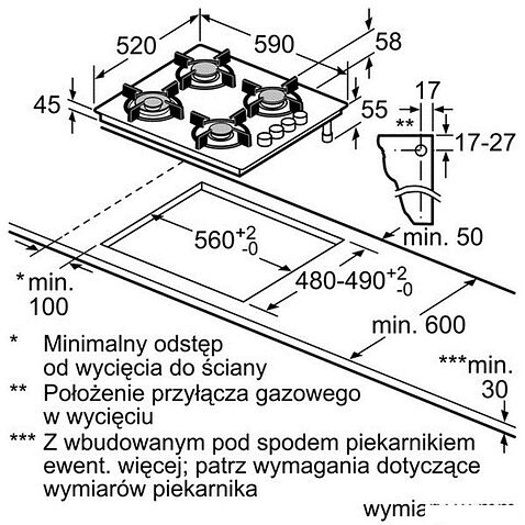 Варочная панель Bosch POP6B6B10