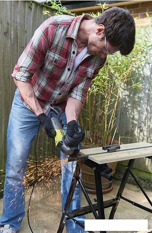 Угловая шлифмашина Ryobi RAG600-115G [5133002643]