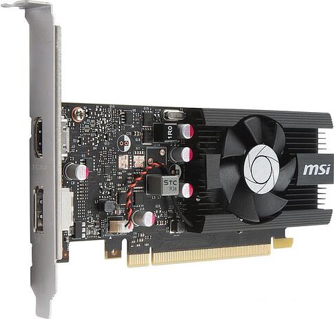 Видеокарта MSI GeForce GT 1030 LP OC 2GB GDDR5 [GT 1030 2G LP OC]