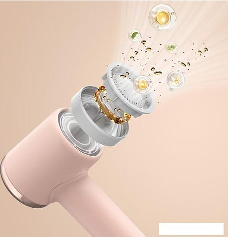 Фен Deerma DEM-CF50W (розовый)