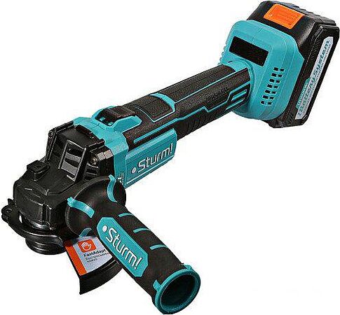 Угловая шлифмашина Sturm CAG1812 (с 1-им АКБ, кейс)