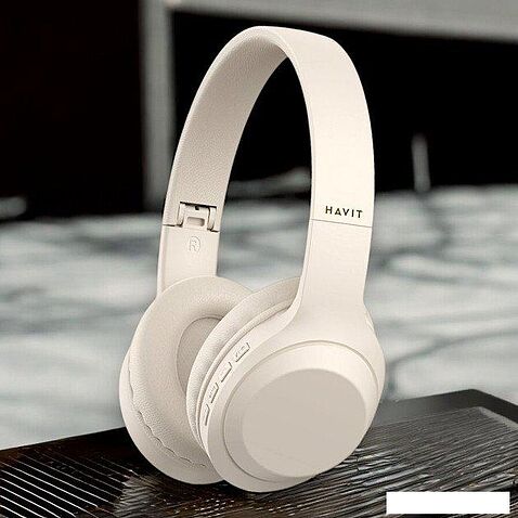 Наушники Havit H628BT (бежевый)