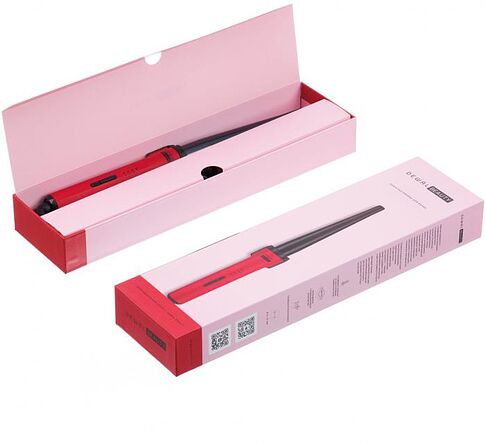 Конусная плойка Dewal Beauty Blue Comfort HI4101 (красный)