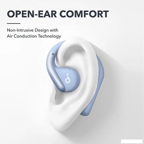 Наушники Anker Soundcore AeroFit (голубой)