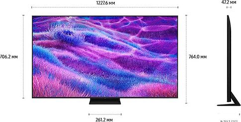 MiniLED телевизор Samsung QLED QN80F QE55QN80FAUXRU