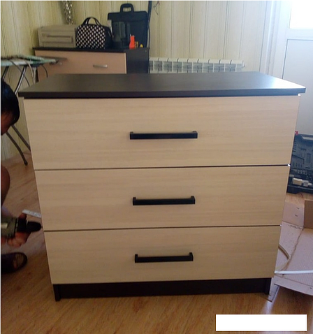 Комод МебельЭра Адель (дуб венге-сосна лоредо)