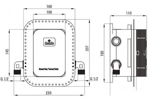 Душевая система  Deante 001M