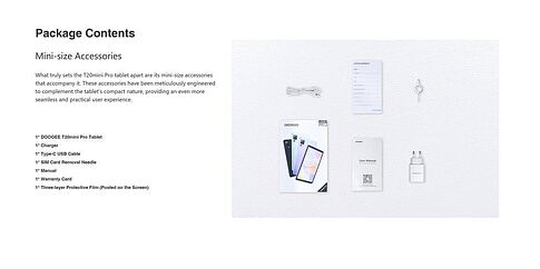 Планшет Doogee T20 Mini Pro 8GB/256GB LTE (фиолетовый)