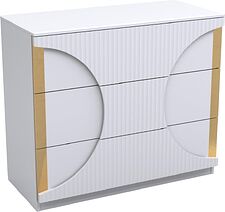 Комод Кастанье Каталея СП 046-03 (белый)