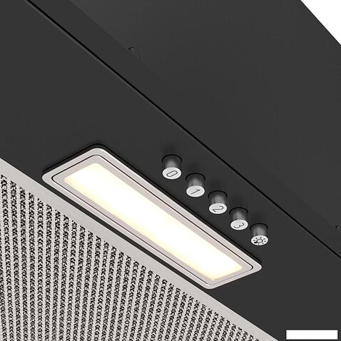 Кухонная вытяжка Elikor Cube Basic 60П-500-КЗД (черный)