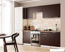 Готовая кухня Мебель-АРС Адель 2.1 м (венге цаво)