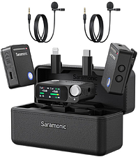 Радиосистема Saramonic Ultra (c 2 петличными микрофонами, черный)