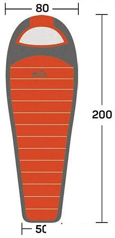 Спальный мешок TRAMP Oimyakon T-Loft Compact (левая молния, хаки)