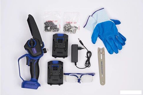 Аккумуляторная пила ETECH NS-18/6BL 25167 (с 2-мя АКБ, кейс)