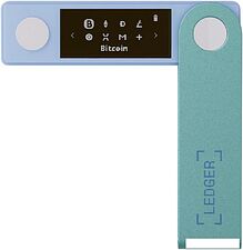 Аппаратный криптокошелек Ledger Nano X (пастельный зеленый) Аппаратный криптокошелек Ledger Nano X (пастельный зеленый)