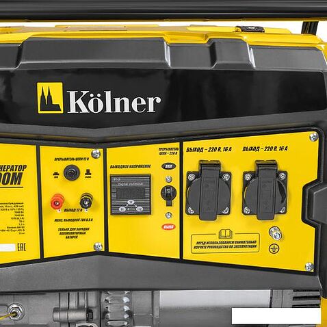 Бензиновый генератор Kolner KGEG 7500М