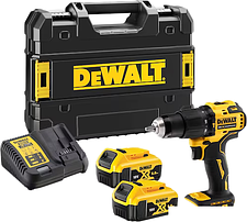 Ударная дрель-шуруповерт DeWalt DCD709P2T (с 2-мя АКБ 5 Ач, кейс) Ударная дрель-шуруповерт DeWalt DCD709P2T (с 2-мя АКБ 5 Ач, кейс)