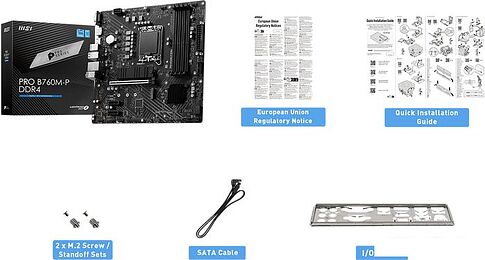 Материнская плата MSI Pro B760M-P DDR4