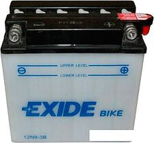 Мотоциклетный аккумулятор Exide Conventional 12N9-3B (9 А·ч) Мотоциклетный аккумулятор Exide Conventional 12N9-3B (9 А·ч)