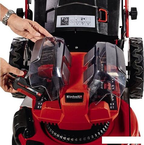 Газонокосилка Einhell GE-CM 36/47 S HW Li (с 4-мя АКБ)