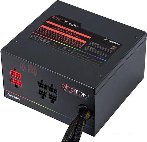 Блок питания Chieftec CTG-650C-RGB