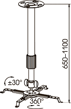 Кронштейн Kromax PROJECTOR-300 Кронштейн Kromax PROJECTOR-300