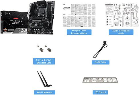Материнская плата MSI Pro B550-S WiFi6E