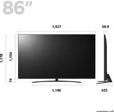Телевизор LG UR81 86UR81006LA