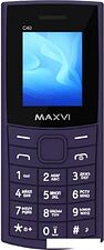 Кнопочный телефон Maxvi C40 (фиолетовый)