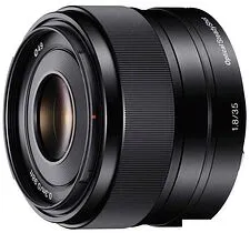 Объектив Sony E 35 мм F1.8 OSS (SEL35F18)