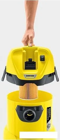 Пылесос Karcher WD 3 Battery Set 1.629-911.0
