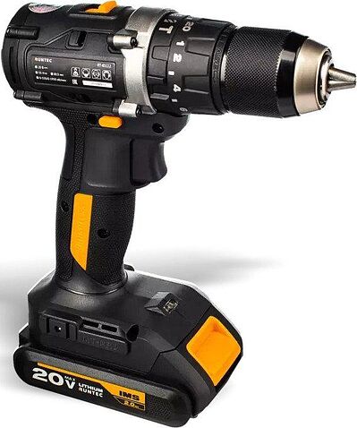 Ударная дрель-шуруповерт Runtec RT-ID222 (с 2-мя АКБ, сумка)