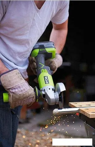 Угловая шлифмашина Ryobi R18AG-0